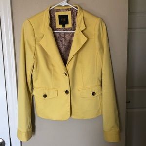 The Limited Yellow Blazer